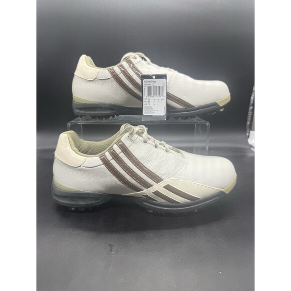 ADIDAS Fit Foam Traxion Womens Size 7 Golf Shoes 737164 Tan/Brown BNWT - Picture 1 of 8